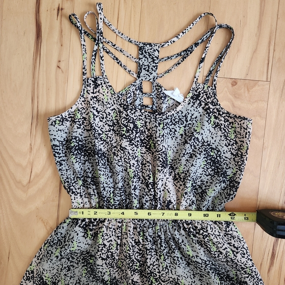 BCBGeneration Multicolor High-Low Racerback Dress - Picture 4 of 6